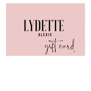 Lydette Alexis Shop Gift Card